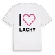 Jag älskar Lachy t-shirt stort tryck
