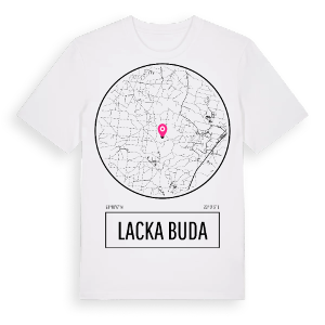 Lacka Buda t-shirt – ekologisk bomull t-shirt från Pinshirt