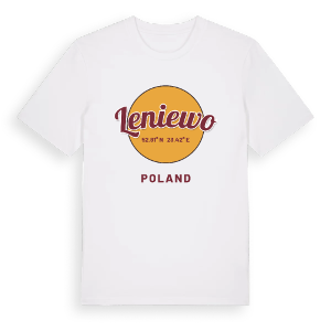 Leniewo cirkel t-shirt – ekologisk bomull t-shirt från Pinshirt