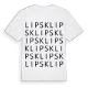 Lipsk ordlek t-shirt