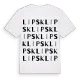 Lipsk ordlek t-shirt