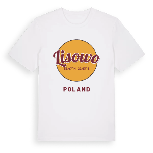 Lisowo cirkel t-shirt – ekologisk bomull t-shirt från Pinshirt