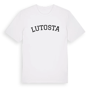 Lutostań böjd t-shirt – ekologisk bomull t-shirt från Pinshirt