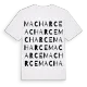 Macharce ordlek t-shirt
