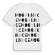 Mogilnice ordlek t-shirt