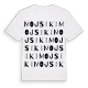 Mojsiki ordlek t-shirt