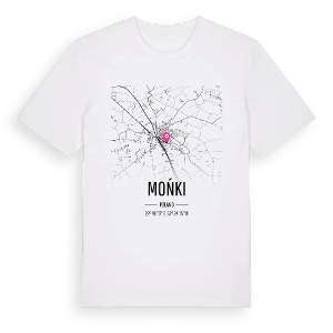 Mońki karta t-shirt – ekologisk bomull t-shirt från Pinshirt