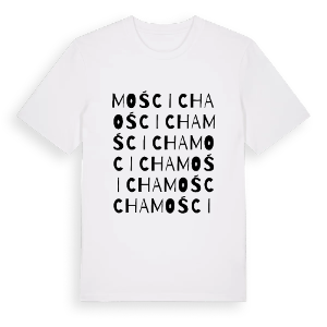 Mościcha ordlek t-shirt – ekologisk bomull t-shirt från Pinshirt