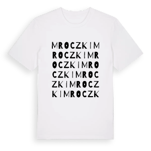 Mroczki ordlek t-shirt – ekologisk bomull t-shirt från Pinshirt