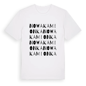 Nowa Kamionka ordlek t-shirt – ekologisk bomull t-shirt från Pinshirt