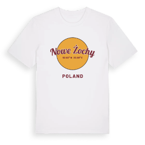 Nowe Żochy cirkel t-shirt – ekologisk bomull t-shirt från Pinshirt