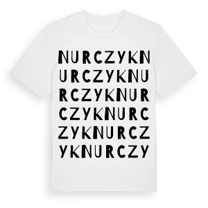 Nurczyk ordlek t-shirt – ekologisk bomull t-shirt från Pinshirt