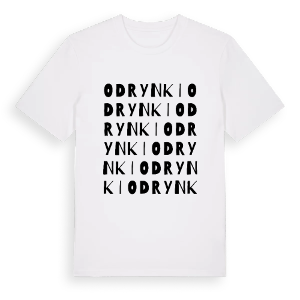 Odrynki ordlek t-shirt – ekologisk bomull t-shirt från Pinshirt