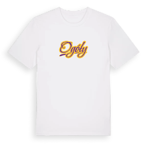 Ogóły baseball t-shirt – ekologisk bomull t-shirt från Pinshirt