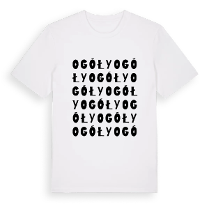 Ogóły ordlek t-shirt – ekologisk bomull t-shirt från Pinshirt
