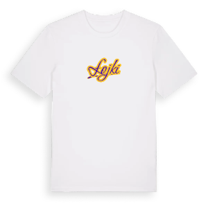 Łojki baseball t-shirt – ekologisk bomull t-shirt från Pinshirt