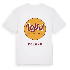Łojki cirkel t-shirt – ekologisk bomull t-shirt från Pinshirt