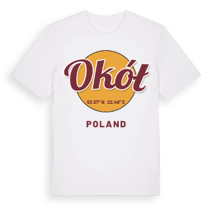 Okół cirkel t-shirt – ekologisk bomull t-shirt från Pinshirt