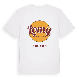 Łomy cirkel t-shirt – ekologisk bomull t-shirt från Pinshirt