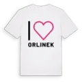 Jag älskar Orlinek t-shirt stort tryck