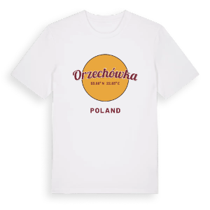 Orzechówka cirkel t-shirt – ekologisk bomull t-shirt från Pinshirt