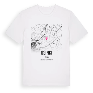 Osinki karta t-shirt – ekologisk bomull t-shirt från Pinshirt