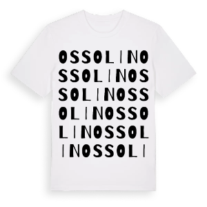 Ossolin ordlek t-shirt – ekologisk bomull t-shirt från Pinshirt