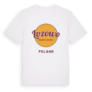 Łozowo cirkel t-shirt – ekologisk bomull t-shirt från Pinshirt