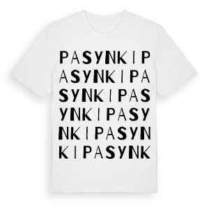 Pasynki ordlek t-shirt – ekologisk bomull t-shirt från Pinshirt
