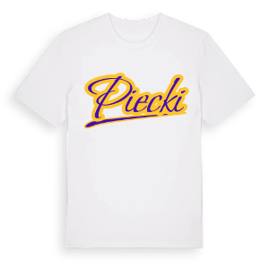 Piecki baseball t-shirt – ekologisk bomull t-shirt från Pinshirt