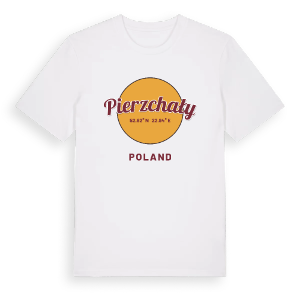 Pierzchały cirkel t-shirt – ekologisk bomull t-shirt från Pinshirt