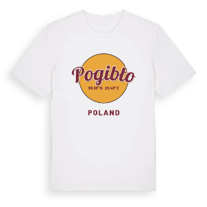 Pogibło cirkel t-shirt – ekologisk bomull t-shirt från Pinshirt