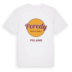 Poredy cirkel t-shirt – ekologisk bomull t-shirt från Pinshirt