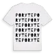 Poryte ordlek t-shirt