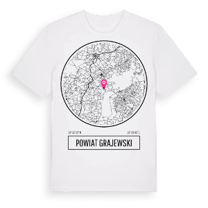 powiat grajewski t-shirt – ekologisk bomull t-shirt från Pinshirt