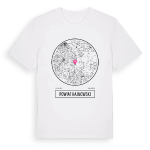 powiat hajnowski t-shirt – ekologisk bomull t-shirt från Pinshirt