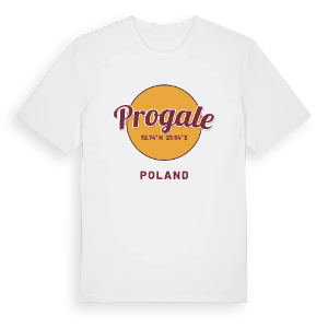 Progale cirkel t-shirt – ekologisk bomull t-shirt från Pinshirt