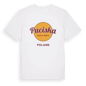 Puciska cirkel t-shirt – ekologisk bomull t-shirt från Pinshirt