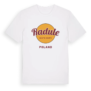 Radule cirkel t-shirt – ekologisk bomull t-shirt från Pinshirt