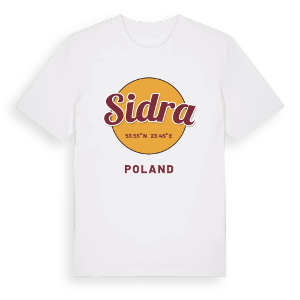 Sidra cirkel t-shirt – ekologisk bomull t-shirt från Pinshirt