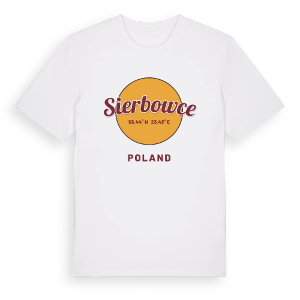 Sierbowce cirkel t-shirt – ekologisk bomull t-shirt från Pinshirt