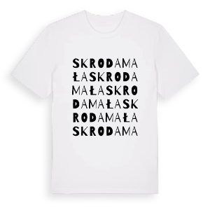 Skroda Mała ordlek t-shirt – ekologisk bomull t-shirt från Pinshirt