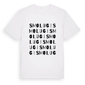 Smolugi ordlek t-shirt – ekologisk bomull t-shirt från Pinshirt
