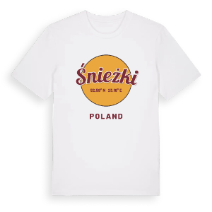 Śnieżki cirkel t-shirt – ekologisk bomull t-shirt från Pinshirt