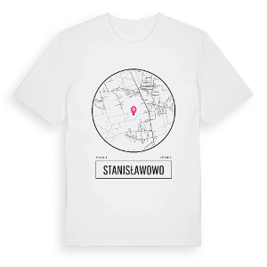 Stanisławowo t-shirt – ekologisk bomull t-shirt från Pinshirt