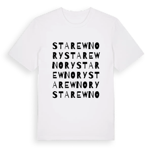 Stare Wnory ordlek t-shirt – ekologisk bomull t-shirt från Pinshirt