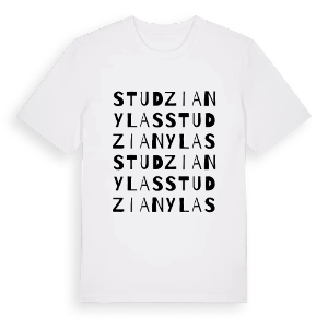 Studziany Las ordlek t-shirt – ekologisk bomull t-shirt från Pinshirt