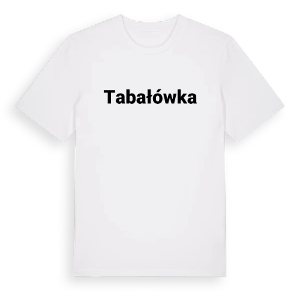 Tabałówka fetstil t-shirt – ekologisk bomull t-shirt från Pinshirt