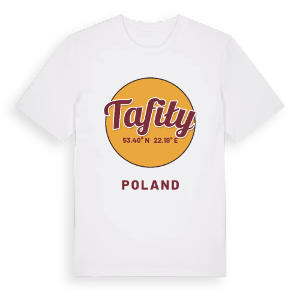 Tafiły cirkel t-shirt – ekologisk bomull t-shirt från Pinshirt