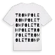 Trompole ordlek t-shirt